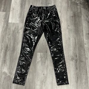 Bb Dakota faux leather pants, size 00